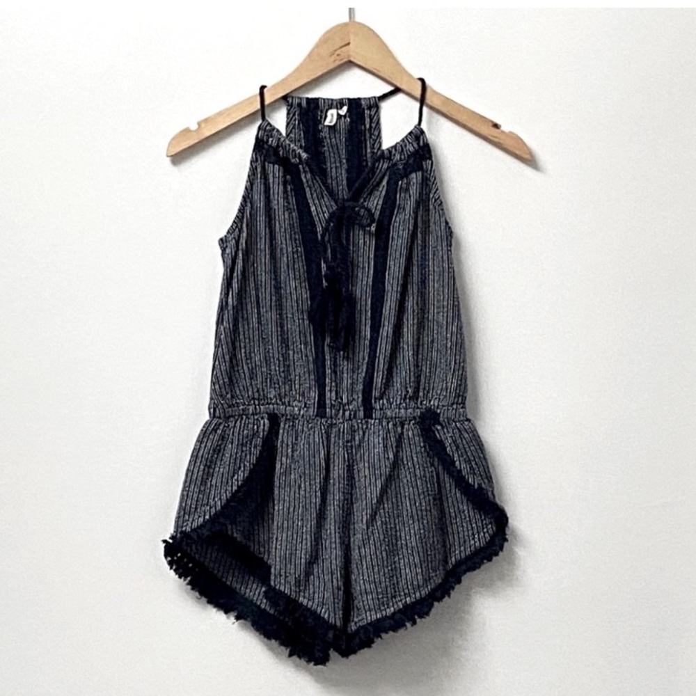 Rip Curl Striped Boho Romper